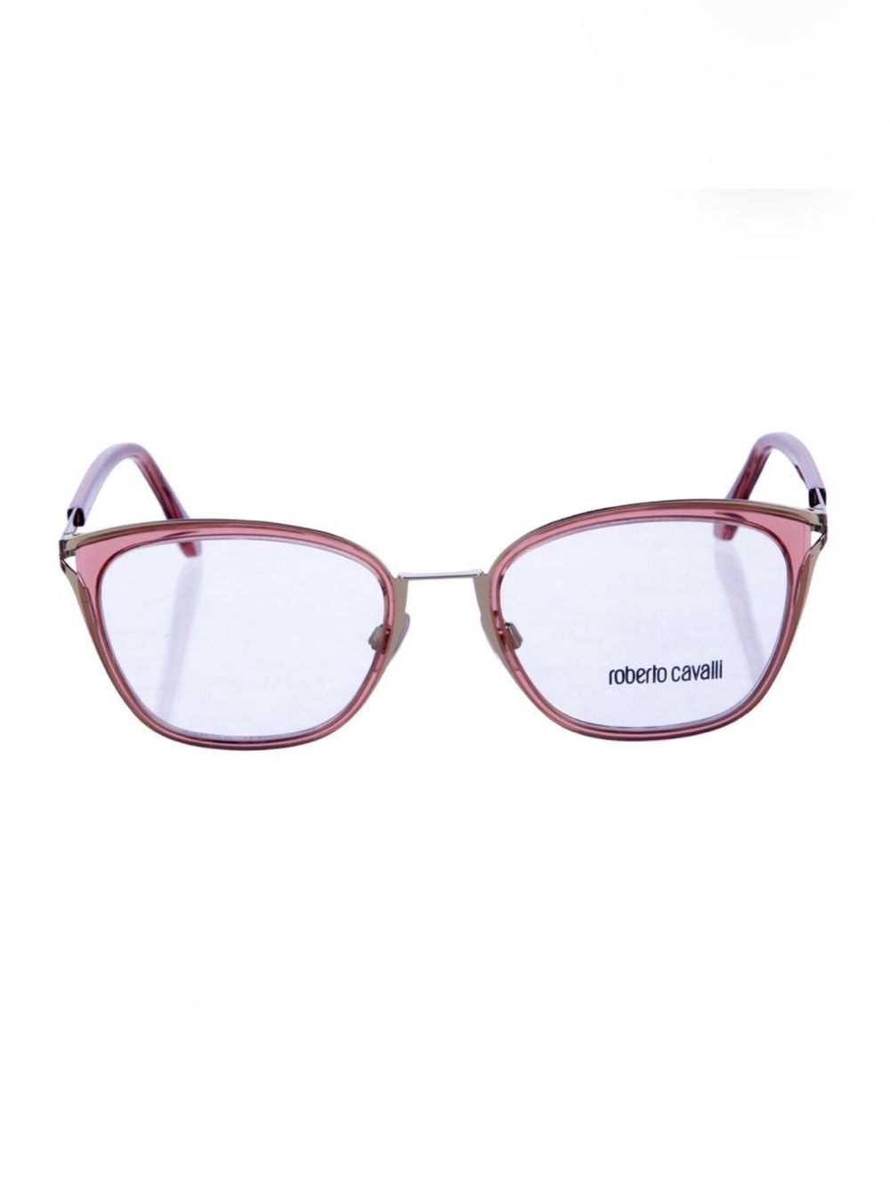 Roberto Cavalli Rose Pink Women's Cat-eye Eyeglasses